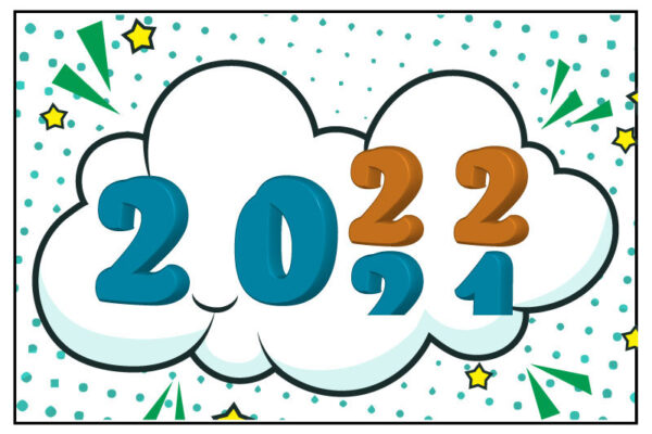 2022 est là ! Bonne année 2022 !