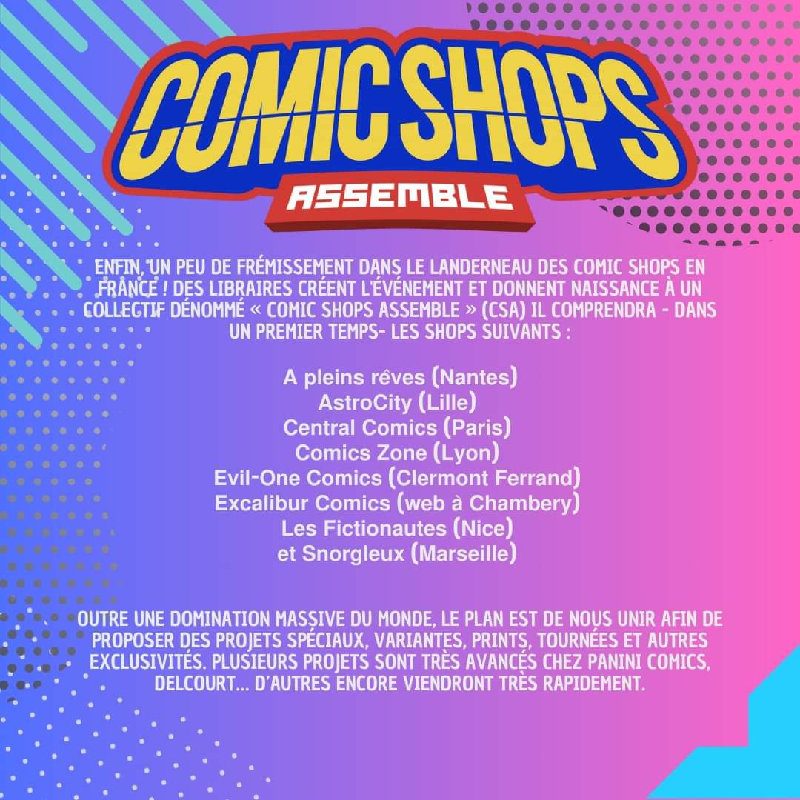 Comic Shops Assemble